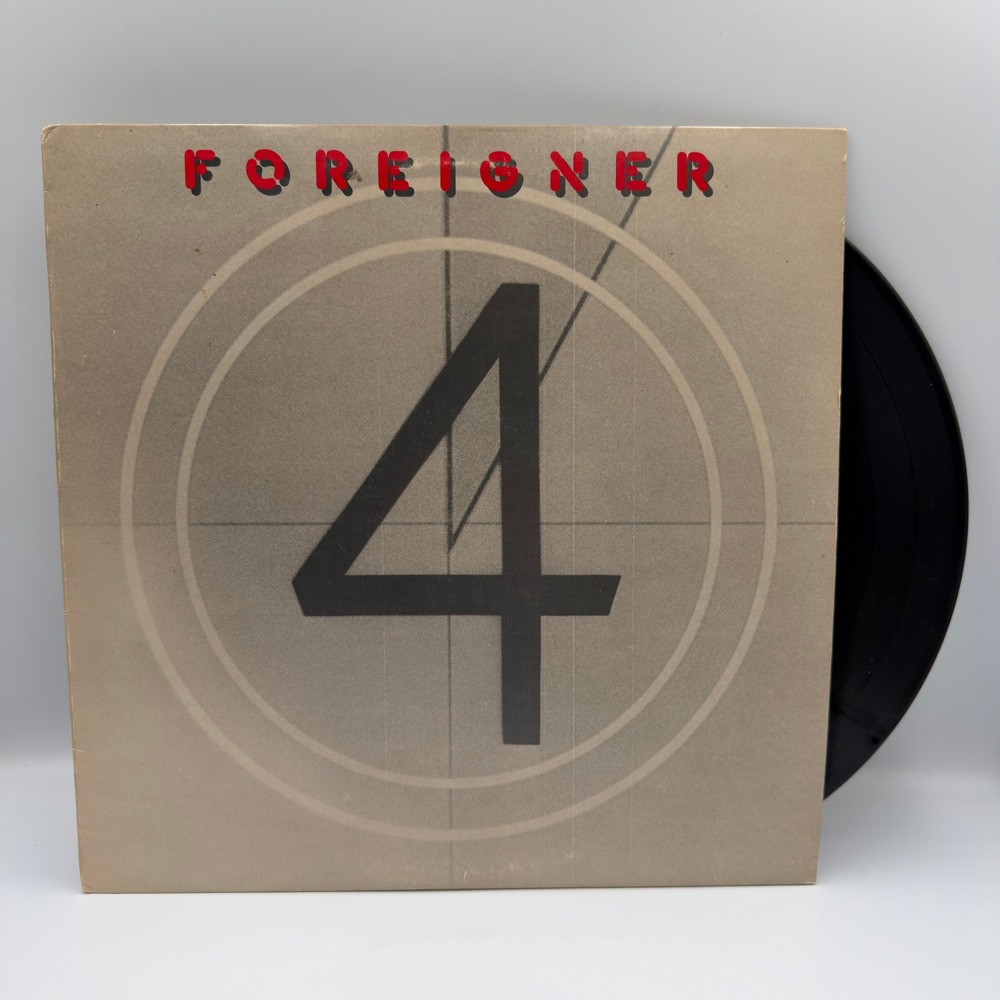 Foreigner 4 Vinyl LP 1981 Atlantic SD 16999 Juke Box Hero Urgent Rock Album